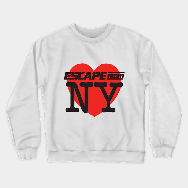 Love Escape From NY Crewneck Sweatshirt by TenomonMalke